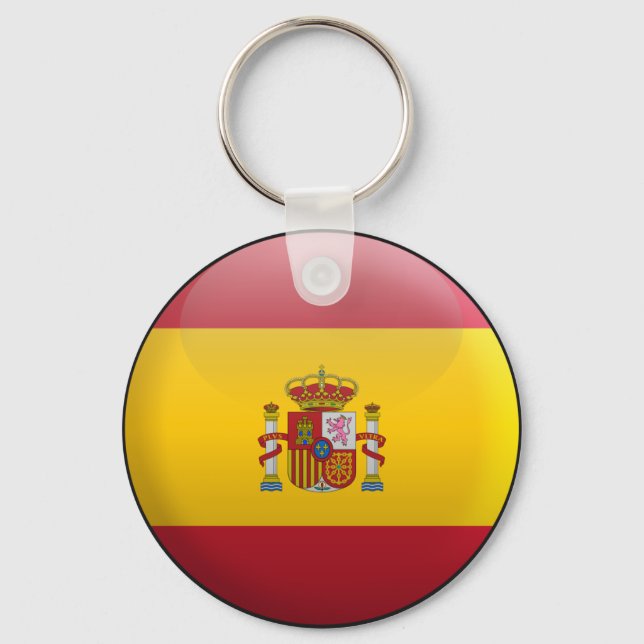 Porte-clés Drapeau de l'Espagne (Recto)
