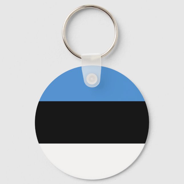 Porte-clés Drapeau de l'Estonie (Recto)