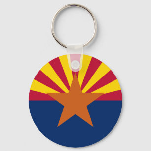 Porte-clés Drapeau de l'État d'Arizona