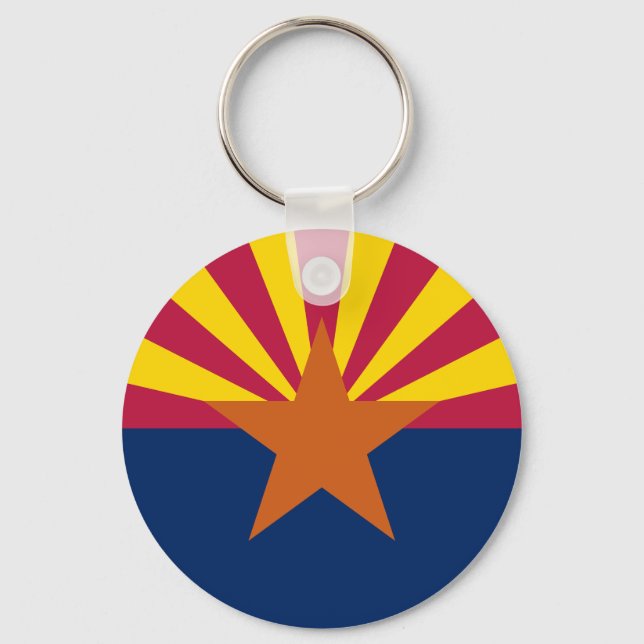 Porte-clés Drapeau de l'État de l'Arizona (Recto)