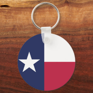 Porte-clés Drapeau de l'État du Texas