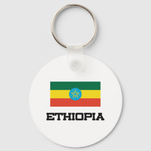 Porte-clés Drapeau de l'Ethiopie