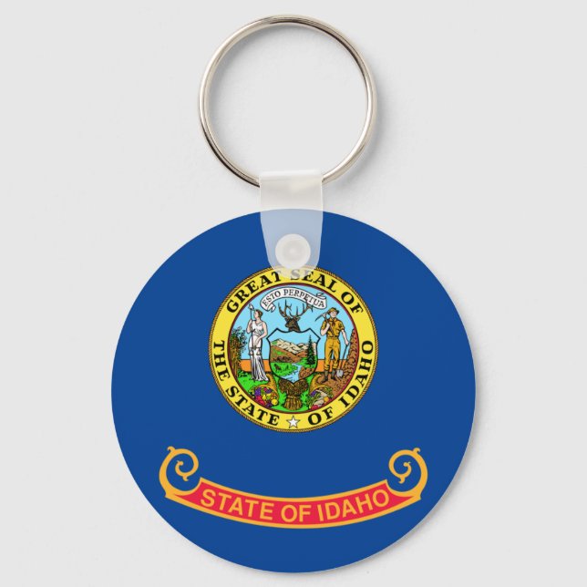 Porte-clés Drapeau de l'Idaho (Recto)