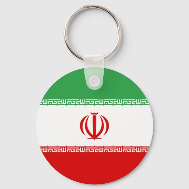 Porte-clés Drapeau de l'Iran (Recto)
