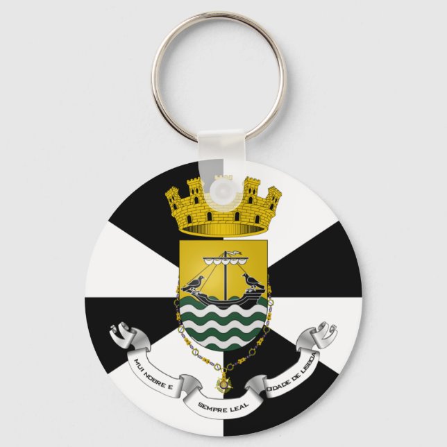 Porte-clés Drapeau de Lisboa, Portugal (Recto)