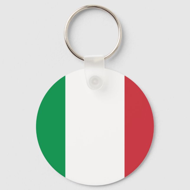 Porte-clés Drapeau de l'Italie Porte - clé (Recto)