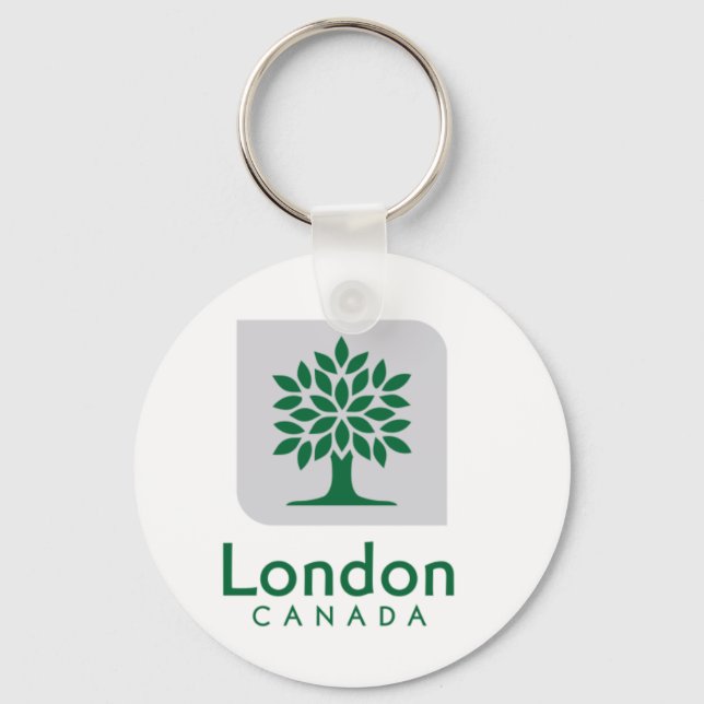 Porte-clés Drapeau de London (Ontario) (Recto)