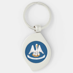 Porte-clés Drapeau de Louisiane