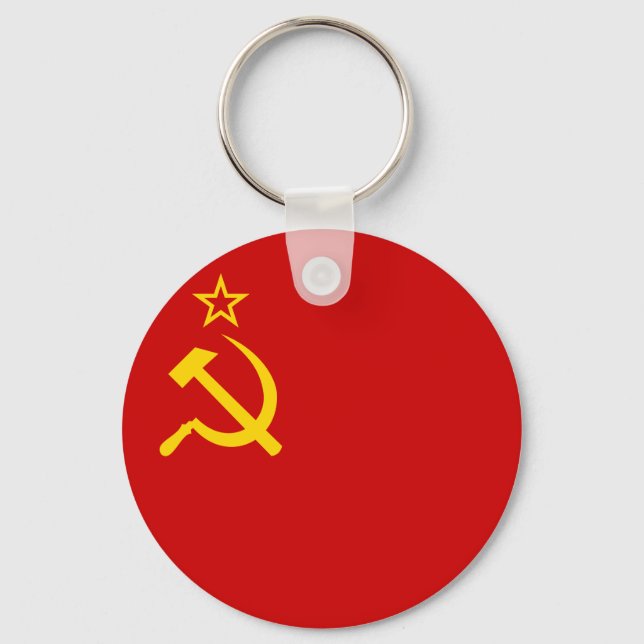 Porte-clés Drapeau de l'Union soviétique (Recto)