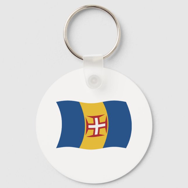Porte-clés Drapeau de Madère (Recto)