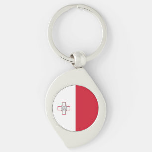 Porte-clés Drapeau de Malte