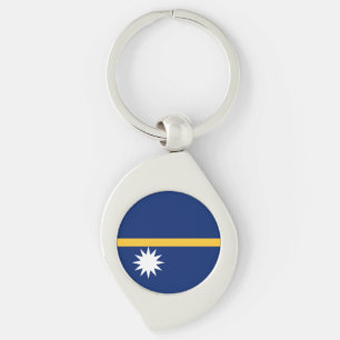 Porte-clés Drapeau de Nauru