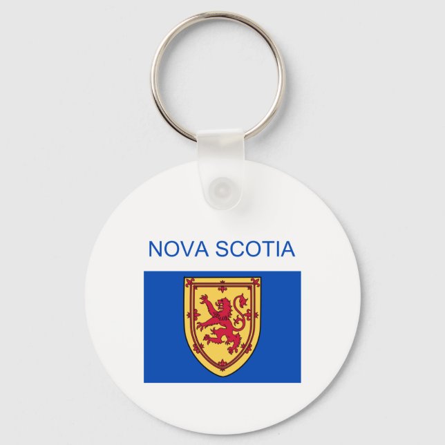 Porte-clés Drapeau de Nouvelle-Écosse (Recto)