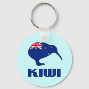 Porte-clés Drapeau de porte - clé de kiwi de la Nouvelle