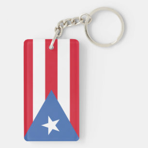 Porte-clés Drapeau de Porto Rico