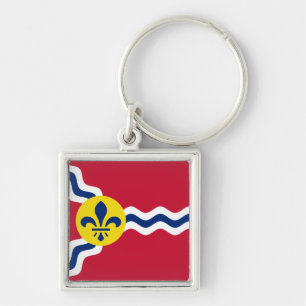 Porte-clés Drapeau de Saint-Louis, Missouri