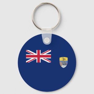 Porte-clés Drapeau de Sainte-Hélène