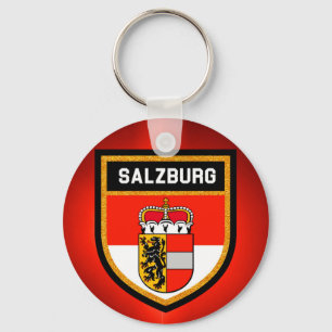 Porte-clés Drapeau de Salzbourg