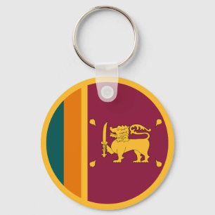 Porte-clés Drapeau de Sri Lanka