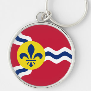 Porte-clés Drapeau de St. Louis, Missouri