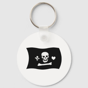 Porte-clés Drapeau de Stede Bonnet