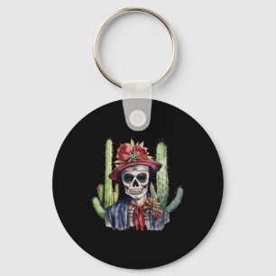 Porte-clés Drapeau de sucre mexicain Cinco De Mayo Dia De Los