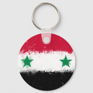 Porte-clés Drapeau de Syrie
