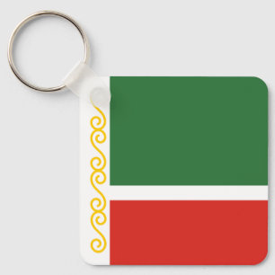 Porte-clés Drapeau de Tchétchénie