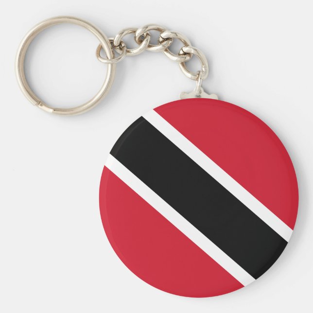 Porte-clés Drapeau de Trinité-et-Tobago (Devant)