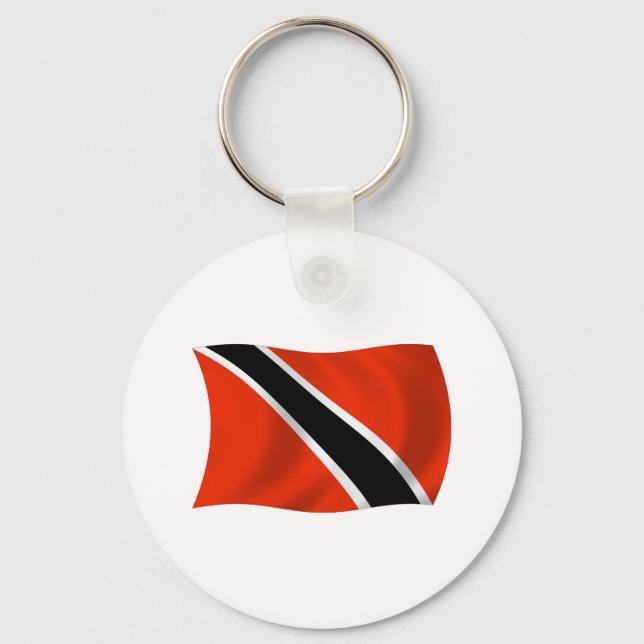 Porte-clés Drapeau de Trinité-et-Tobago (Recto)