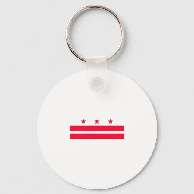 Porte-clés Drapeau de Washington D.C. _1  (Recto)