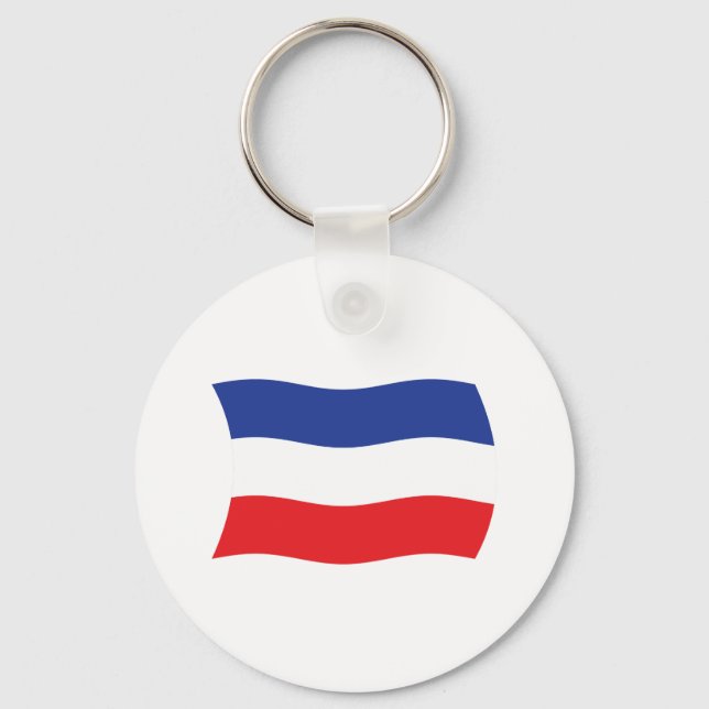 Porte-clés Drapeau de Yougoslavie (Recto)