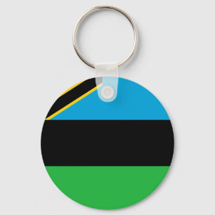 Porte-clés Drapeau de Zanzibar