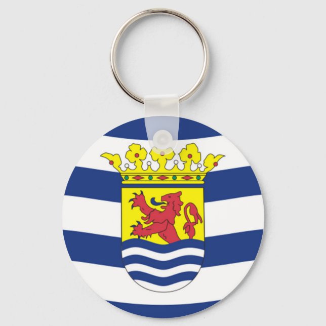 Porte-clés Drapeau de Zélande (Recto)