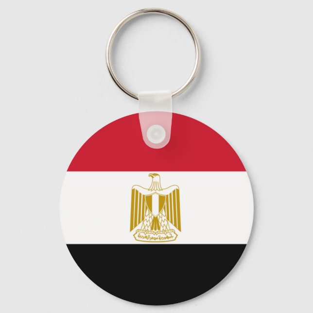 Porte-clés Drapeau d'Egyptian (Recto)