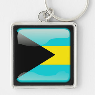 Porte-clés Drapeau des Bahamas