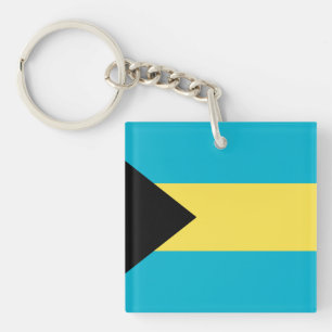 Porte-clés Drapeau des Bahamas