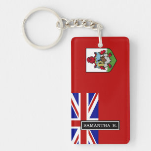 Porte-clés Drapeau des Bermudes