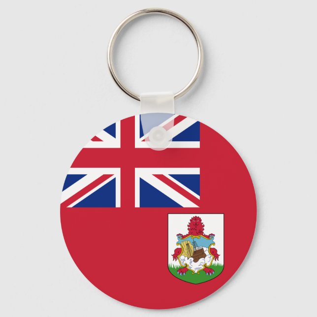 Porte-clés Drapeau des Bermudes (Recto)