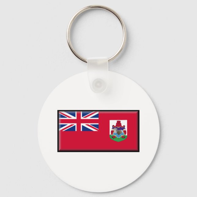 Porte-clés Drapeau des Bermudes (Recto)