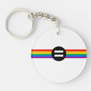 Porte-clés Drapeau des droits des homosexuels