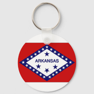 Porte-clés Drapeau des Etats-Unis Arkansas