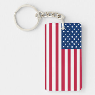 Porte-clés Drapeau des États-Unis d'Amérique