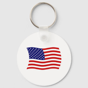 Porte-clés Drapeau des États-Unis d'Amérique