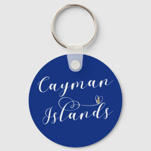 Porte-clés Drapeau des îles Caïmans Coeur, îles Caïmans