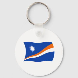 Porte-clés Drapeau des Îles Marshall