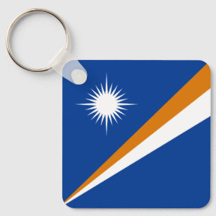 Porte-clés Drapeau des Îles Marshall