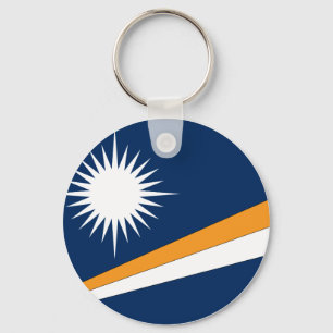 Porte-clés Drapeau des Îles Marshall