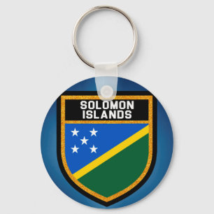 Porte-clés Drapeau des Îles Salomon