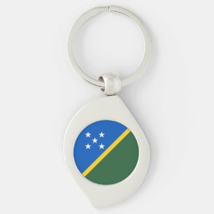 Porte-clés Drapeau des Îles Salomon
